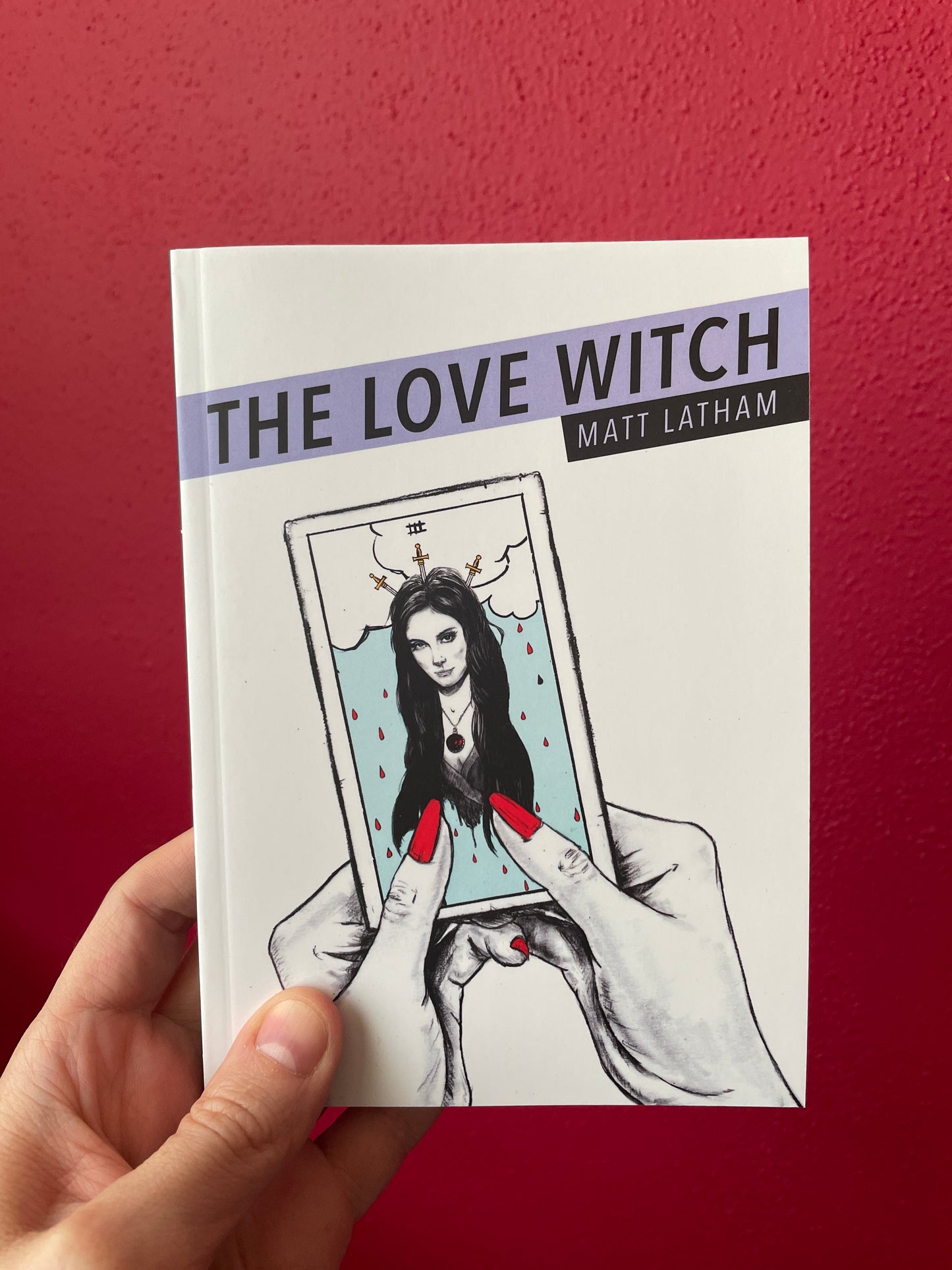 Front cover view of The Love Witch book by Matt Latham